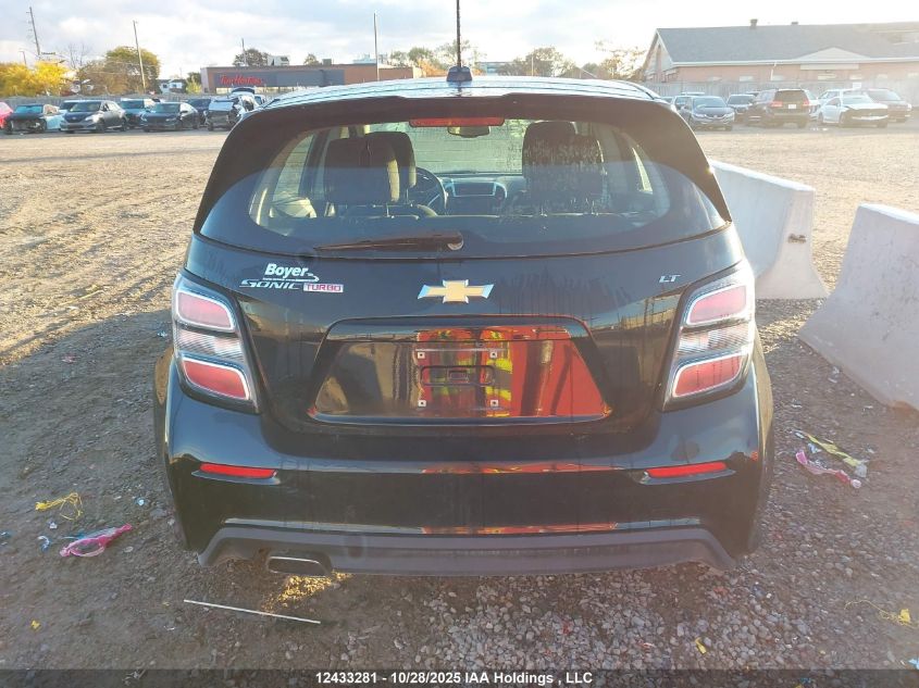 2017 Chevrolet Sonic Lt VIN: 1G1JD6SB3H4138638 Lot: 12433281