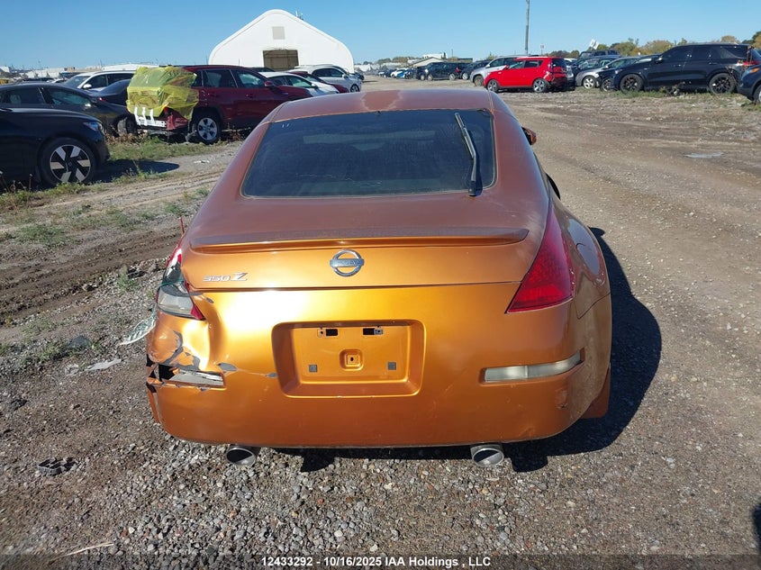 2004 Nissan 350Z Touring VIN: JN1AZ34E64T050815 Lot: 12433292