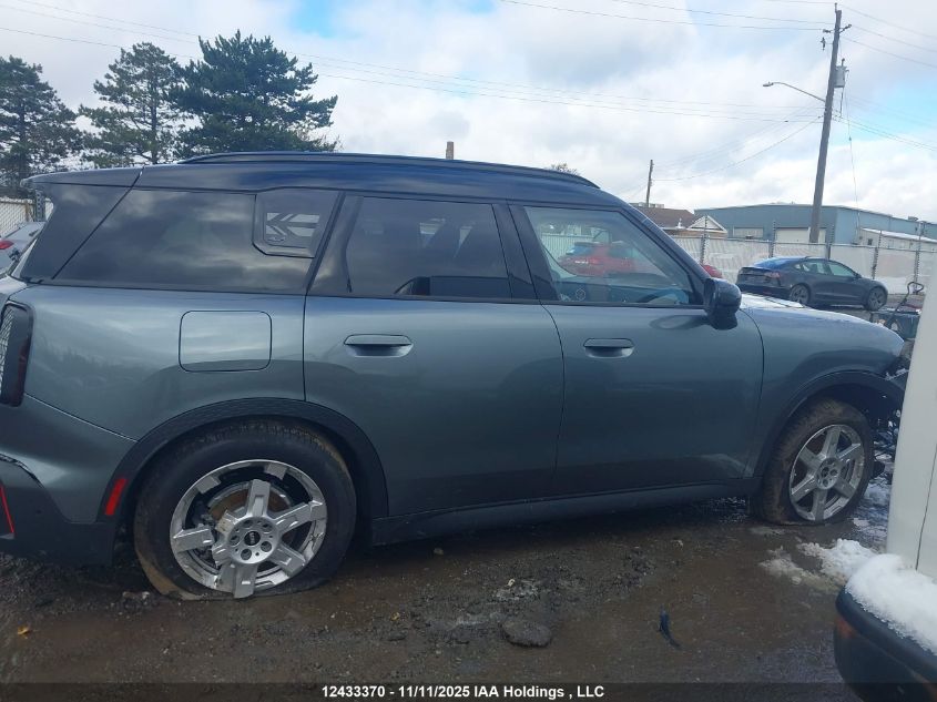 2025 Mini Countryman Cooper S VIN: WMZ23GA01S7R68710 Lot: 12433370