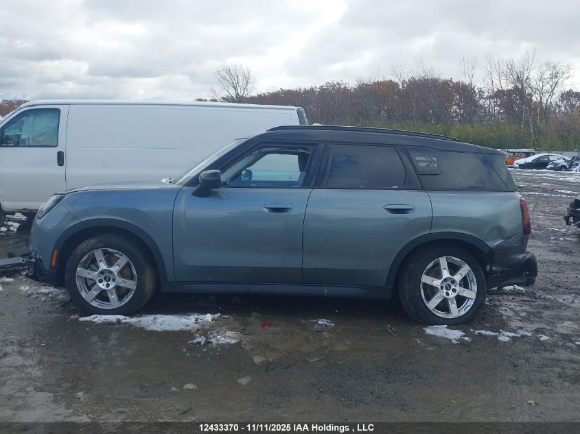 2025 Mini Countryman Cooper S VIN: WMZ23GA01S7R68710 Lot: 12433370