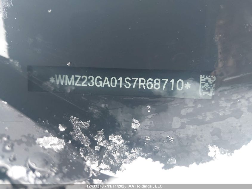 2025 Mini Countryman Cooper S VIN: WMZ23GA01S7R68710 Lot: 12433370