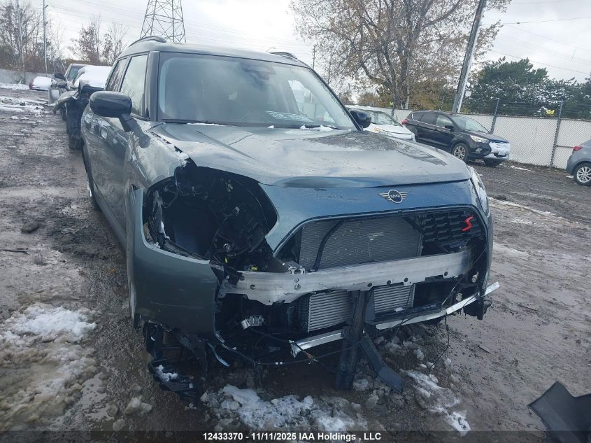 2025 Mini Countryman Cooper S VIN: WMZ23GA01S7R68710 Lot: 12433370