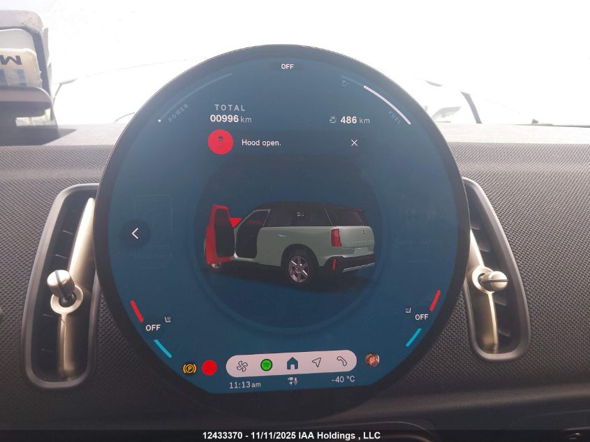 2025 Mini Countryman Cooper S VIN: WMZ23GA01S7R68710 Lot: 12433370