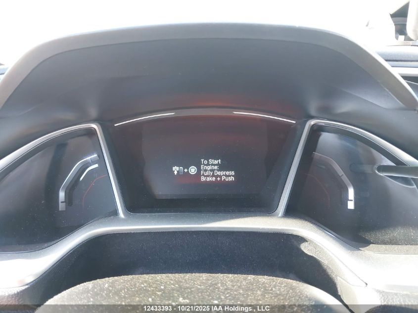 2019 Honda Civic Sport VIN: 2HGFC2F89KH013646 Lot: 12433393