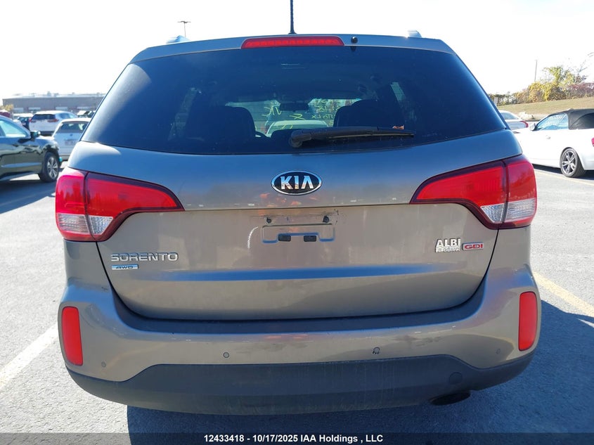 2015 Kia Sorento Lx VIN: 5XYKTCA6XFG607143 Lot: 12433418