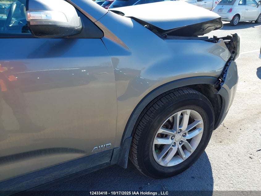 2015 Kia Sorento Lx VIN: 5XYKTCA6XFG607143 Lot: 12433418