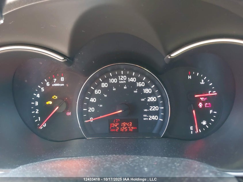 2015 Kia Sorento Lx VIN: 5XYKTCA6XFG607143 Lot: 12433418