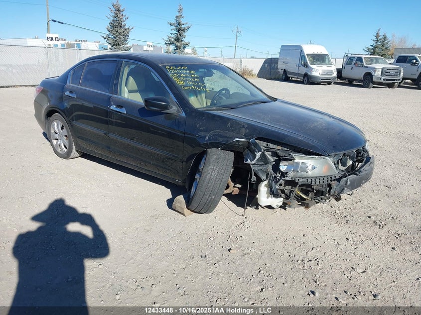 1HGCP36818A803219 2008 Honda Accord Exl auction photo 1