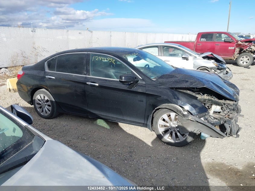 2014 Honda Accord Ex-L V6 VIN: 1HGCR3F85EA800068 Lot: 12433452