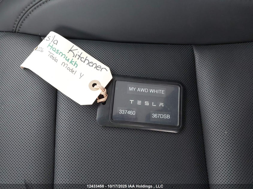 7SAYGDEE3TF337460 2026 TESLA MODEL Y photo no. 11