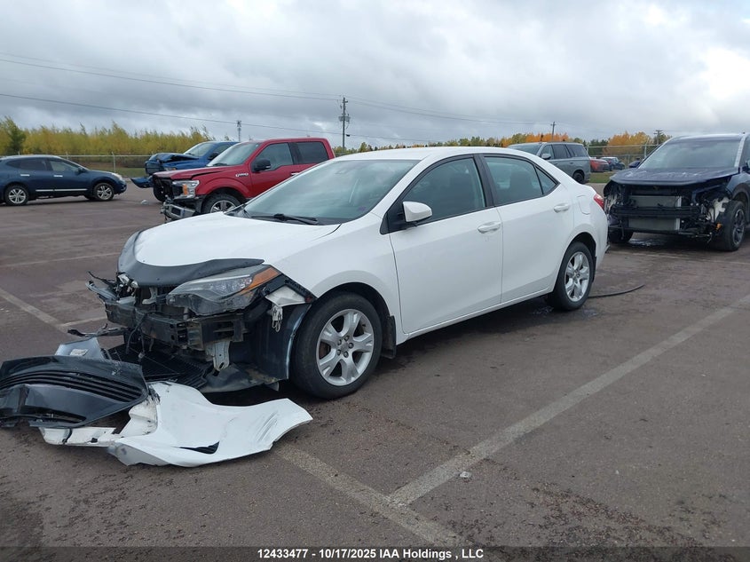 2017 Toyota Corolla, Удар спереди, IAAI, VIN 2T1BURHE6HC763210 — фото 2