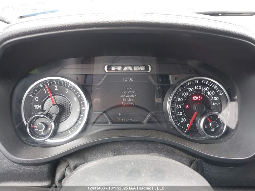 2020 Ram 1500 Rebel VIN: 1C6SRFLT9LN259141 Lot: 12433483