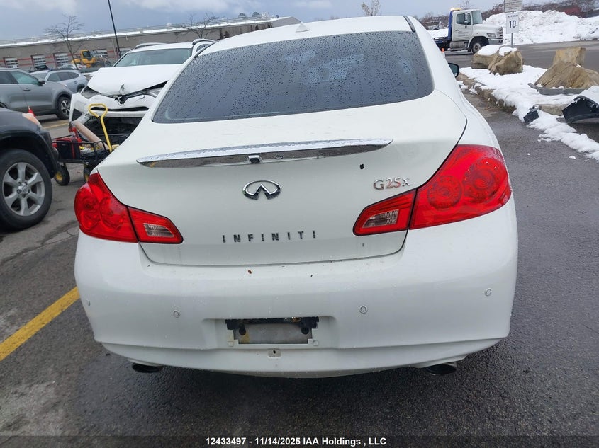2011 Infiniti G25 VIN: JN1DV6AR0BM653266 Lot: 12433497
