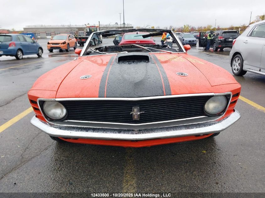 0F03F133023------ 1970 FORD MUSTANG photo no. 11