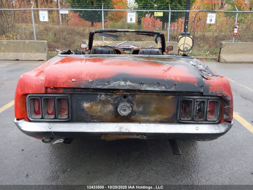 0F03F133023------ 1970 FORD MUSTANG photo no. 15