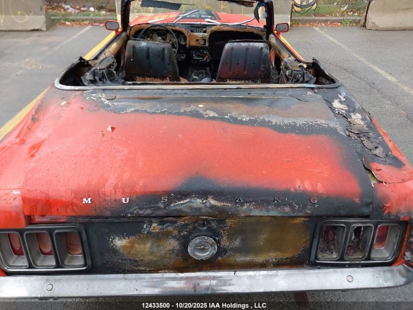 0F03F133023------ 1970 FORD MUSTANG photo no. 20