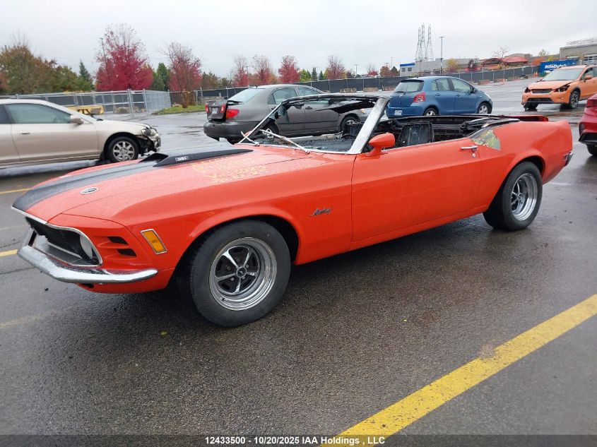 0F03F133023------ 1970 FORD MUSTANG photo no. 2
