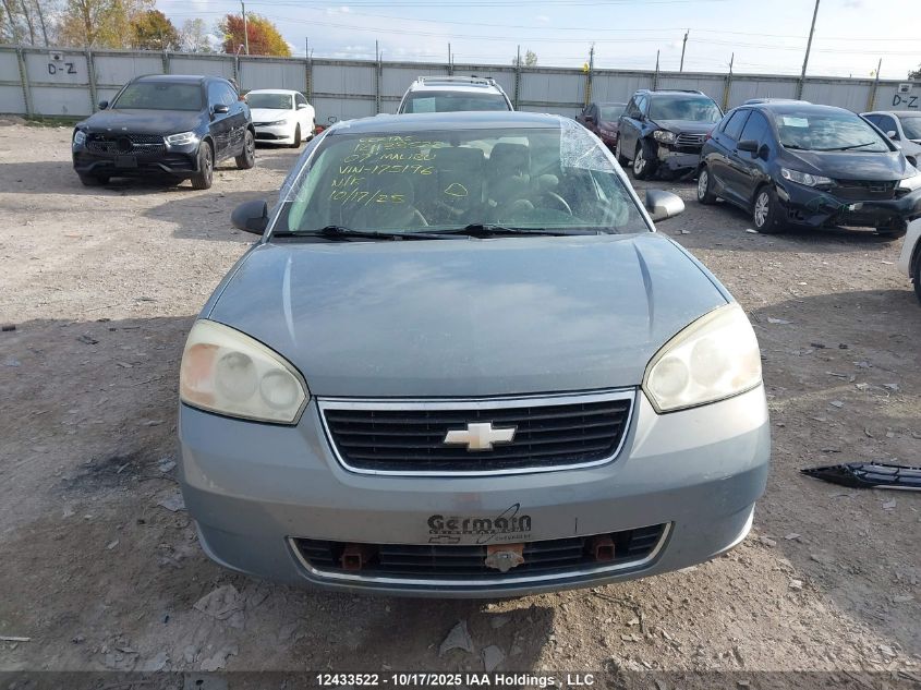 2007 Chevrolet Malibu Ls VIN: 1G1ZS58F67F175196 Lot: 12433522
