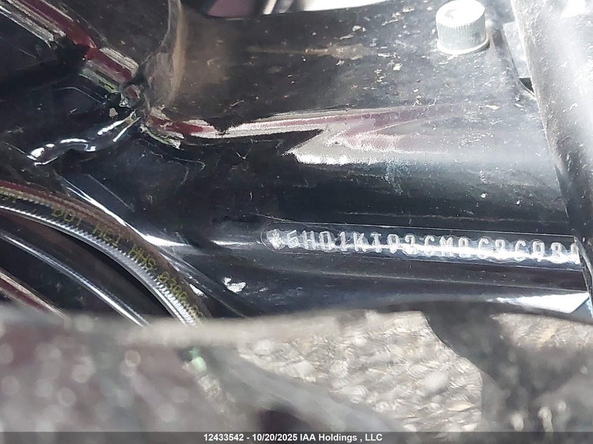 2021 Harley-Davidson Fltrxs VIN: 5HD1KTP36MB636939 Lot: 12433542