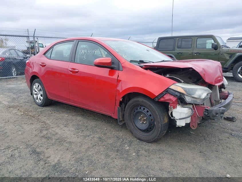 2T1BURHE3FC278374 2015 Toyota Corolla Le auction photo 1