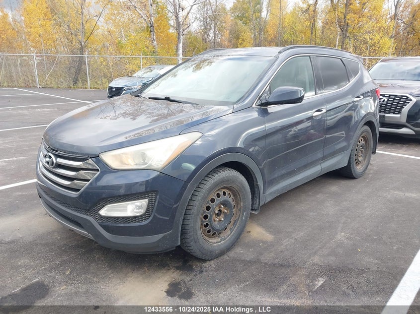 5XYZT3LB7DG092172 2013 HYUNDAI SANTA FE photo no. 2