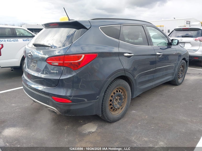 5XYZT3LB7DG092172 2013 HYUNDAI SANTA FE photo no. 4