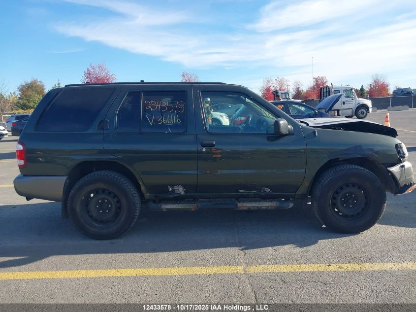 1999 Nissan Pathfinder VIN: JN8AR07Y3XW366116 Lot: 12433578