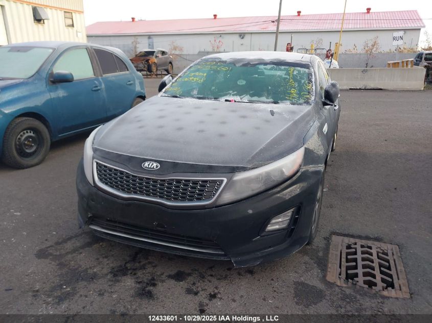 2014 Kia Optima Hybrid Ex/Ex Premium VIN: KNAGN4AD1E5069358 Lot: 12433601