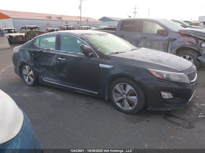 2014 Kia Optima Hybrid Ex/Ex Premium VIN: KNAGN4AD1E5069358 Lot: 12433601