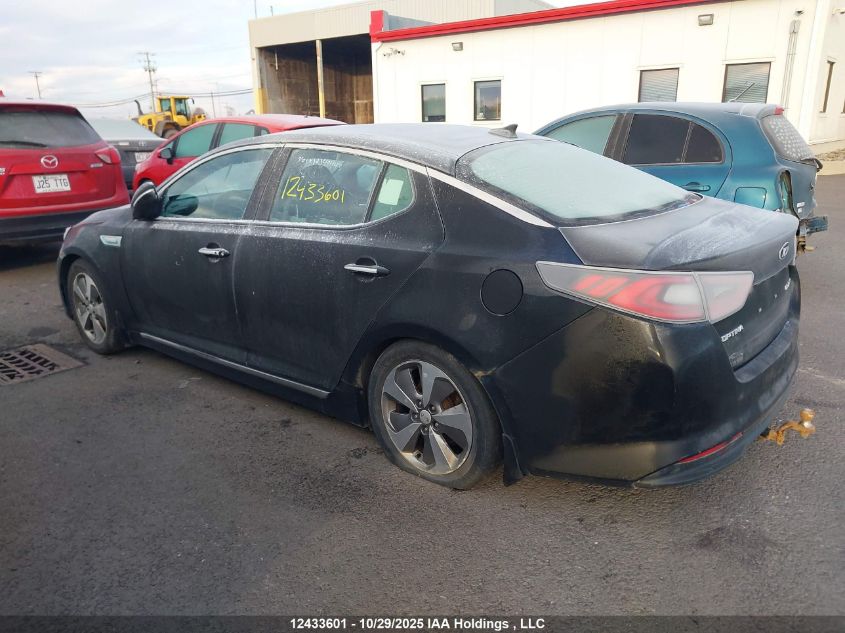 2014 Kia Optima Hybrid Ex/Ex Premium VIN: KNAGN4AD1E5069358 Lot: 12433601