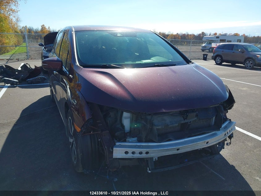 2019 Honda Odyssey Touring VIN: 5FNRL6H85KB512109 Lot: 12433610