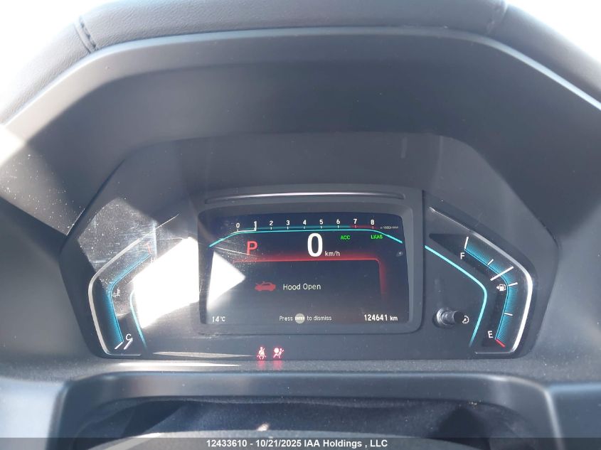 2019 Honda Odyssey Touring VIN: 5FNRL6H85KB512109 Lot: 12433610