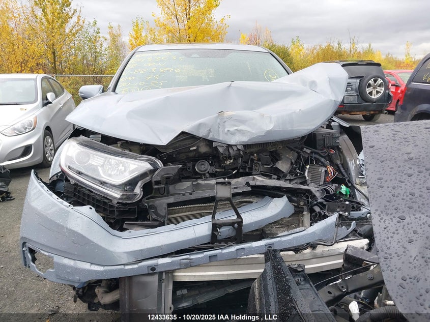 2022 Honda Cr-V Ex-L VIN: 2HKRW2H82NH223890 Lot: 12433635