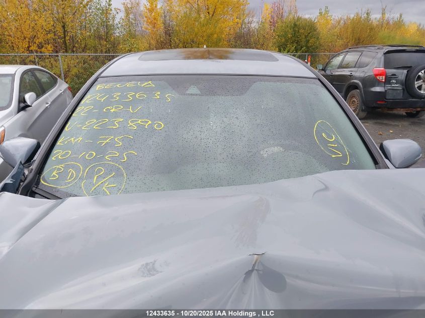 2022 Honda Cr-V Ex-L VIN: 2HKRW2H82NH223890 Lot: 12433635