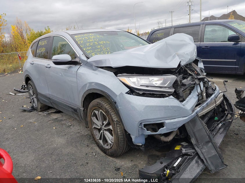2HKRW2H82NH223890 2022 Honda Cr-V Ex-L auction photo 1
