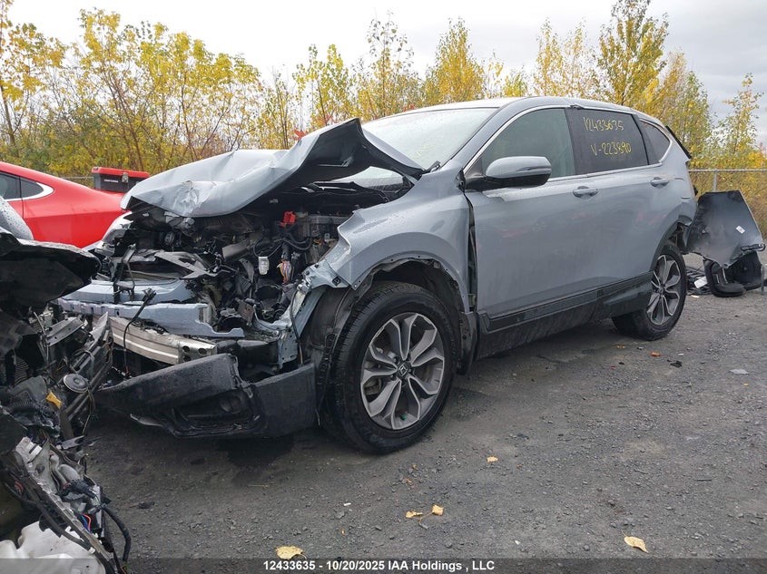 2HKRW2H82NH223890 2022 HONDA CR-V photo no. 2