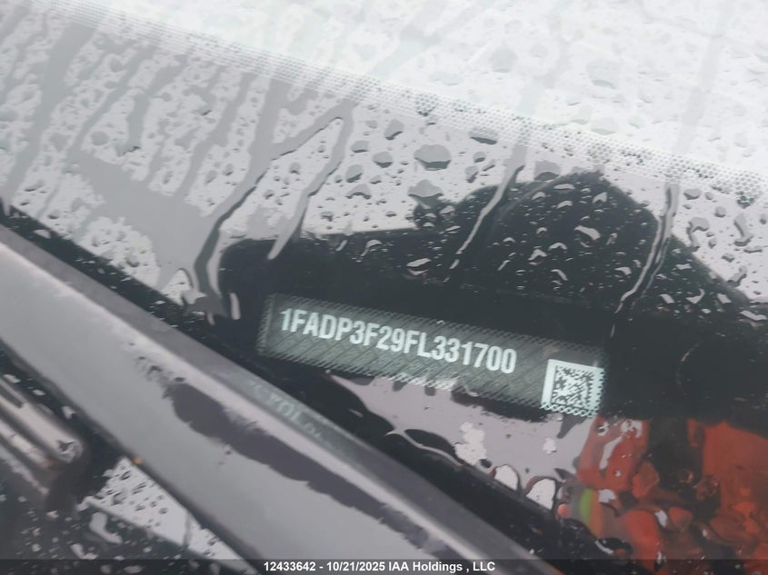 1FADP3F29FL331700 2015 FORD FOCUS photo no. 20