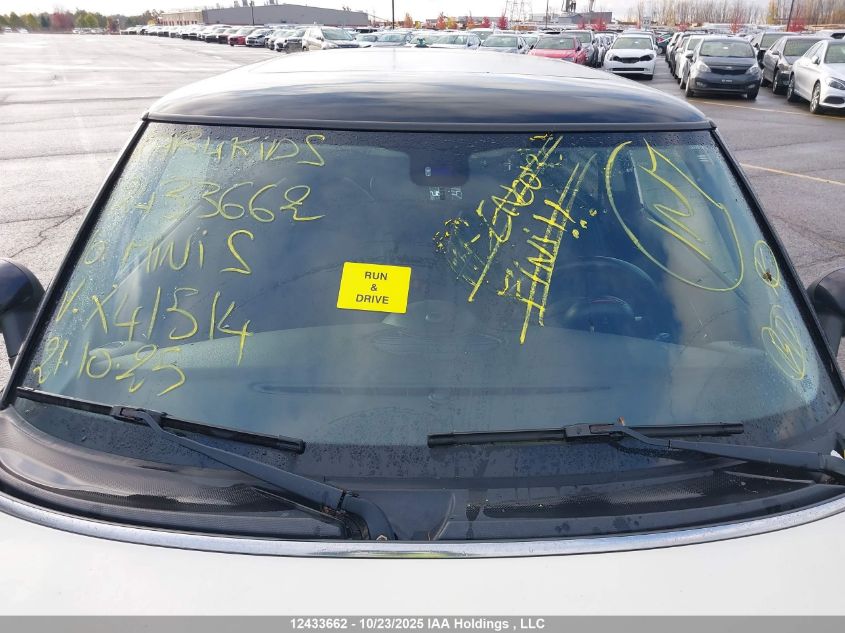 2010 Mini Cooper S VIN: WMWMF7C51ATX41514 Lot: 12433662