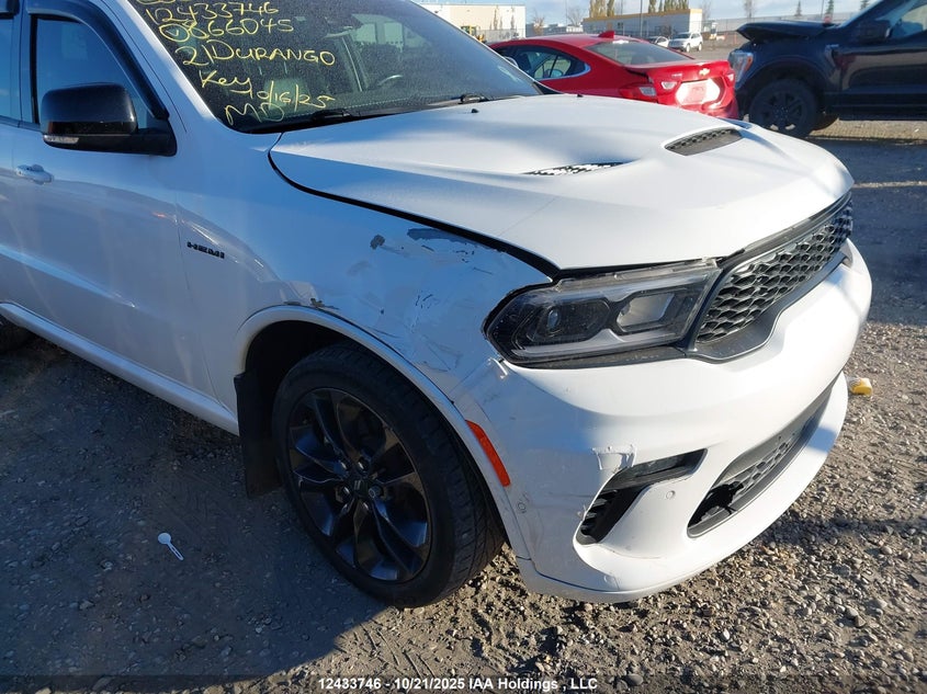 2021 Dodge Durango R/T VIN: 1C4SDJCT3MC866045 Lot: 12433746