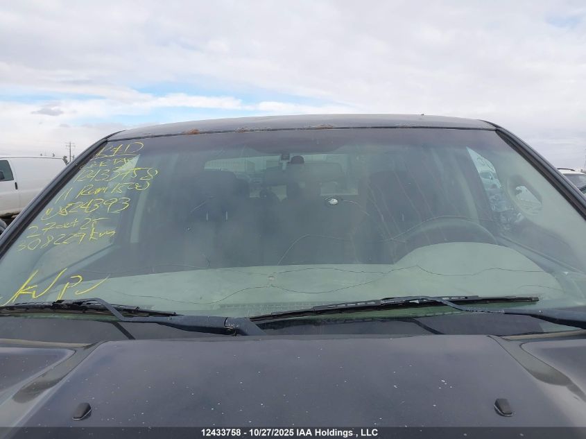 2011 Dodge Ram 1500 VIN: 1D7RV1GT6BS524393 Lot: 12433758