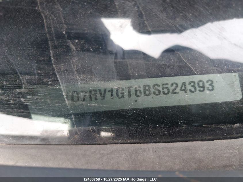 2011 Dodge Ram 1500 VIN: 1D7RV1GT6BS524393 Lot: 12433758
