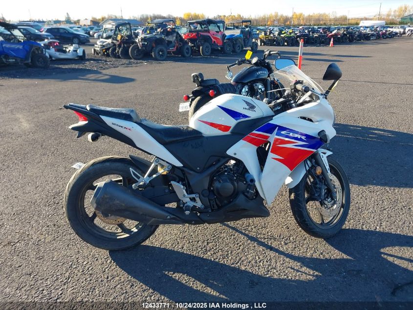 2013 Honda Cbr250 R/Ra VIN: MLHMC4129D5400628 Lot: 12433771