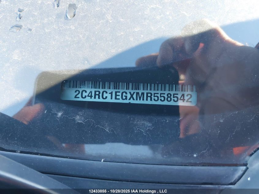 2021 Chrysler Pacifica Touring L Plus VIN: 2C4RC1EGXMR558542 Lot: 12433855