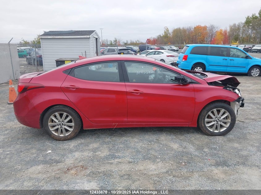 KMHDH4AE0FU297439 2015 HYUNDAI ELANTRA photo no. 14