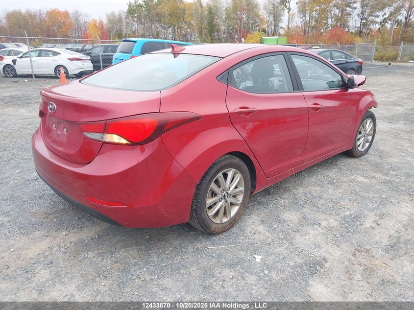 KMHDH4AE0FU297439 2015 HYUNDAI ELANTRA photo no. 4
