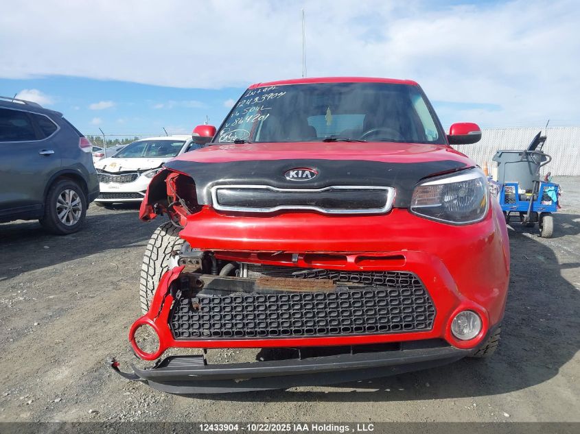 2016 Kia Soul + VIN: KNDJP3A53G7864201 Lot: 12433904
