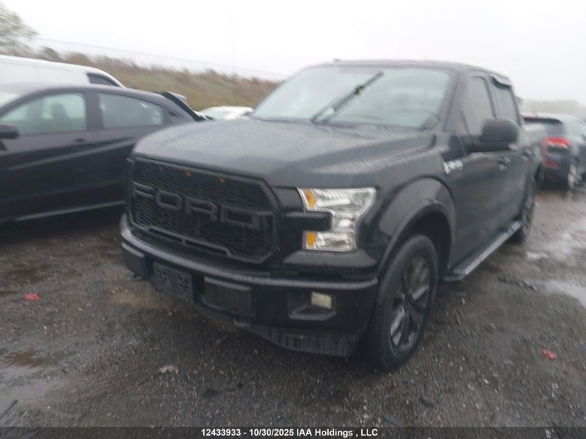 2017 Ford F-150 black pickup null 1FTEW1EF8HFB14831 photo #3