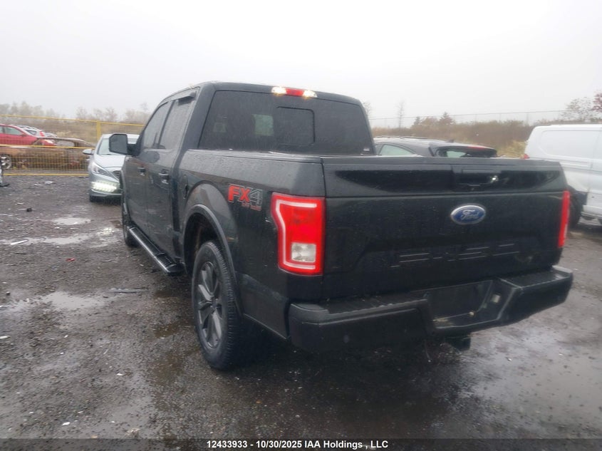 2017 Ford F-150 black pickup null 1FTEW1EF8HFB14831 photo #4