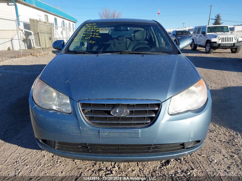 2009 Hyundai Elantra Gls/Se VIN: KMHDU45D99U560156 Lot: 12433935