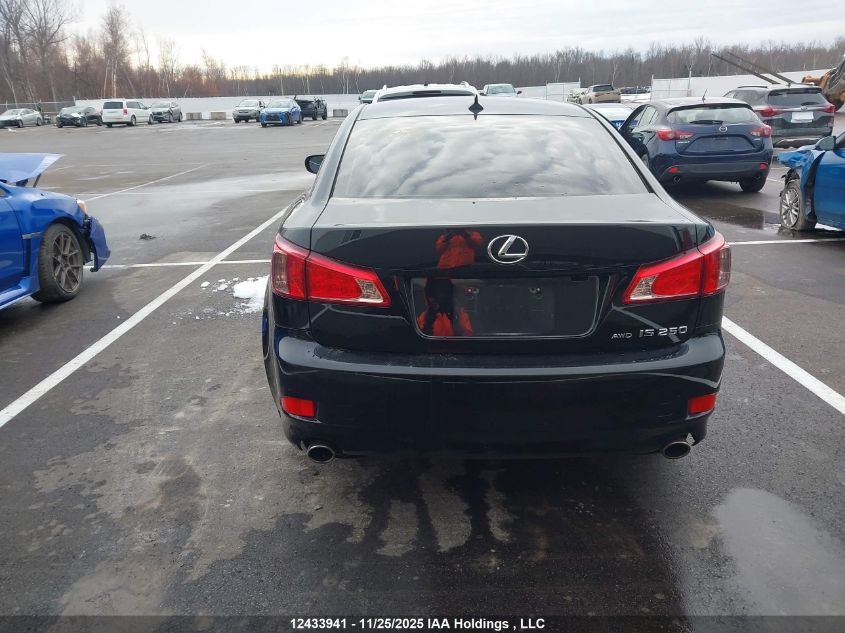 2012 Lexus Is 250 VIN: JTHCF5C27C5058957 Lot: 12433941